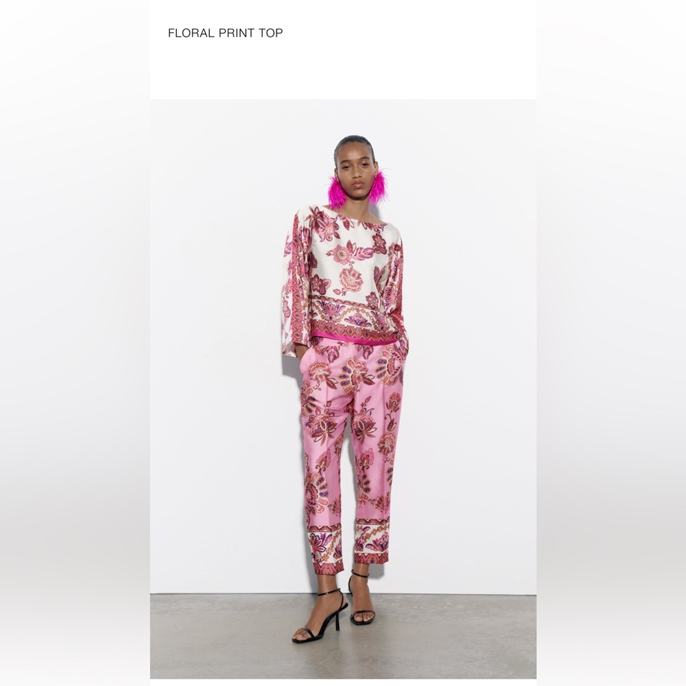Zara set 2 piece